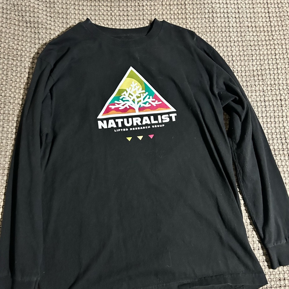 LRG Black Cotton T-Shirt